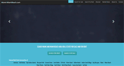 Desktop Screenshot of miami-miamibeach.com